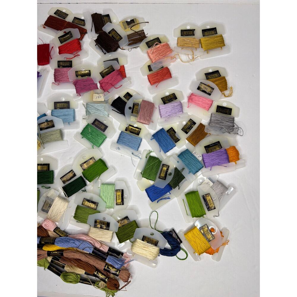 72 Skeins Embroidery Floss Thread DMC Cards Craft DIY Needlepoint Cross Stitch - Picture 6 of 10